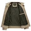 Suministro de fábrica Chaqueta casual para hombre de primavera y otoño Holgada Tallas grandes Ropa exterior para hombre 3218 Moderna Cortavientos