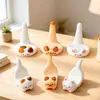 Soporte para teléfono original nuevo y práctico con figura de gatito, decoración DIY, adorno de resina para escritorio, venta al por mayor
