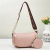 Estilo de moda bandolera para mujer transfronteriza Bolso de mujer retro nicho bolso de pu para mujer gran capacidad bandolera de comercio exterior