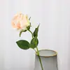 Tecido de panela de rosa de simulação cotovelo único rosa adereços de arranjo de flores de casamento decoração de casa flor falsa flor de simulação atacado