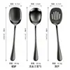 Fabricante directo de cucharas para servir de acero inoxidable 410 en stock. Cucharas dosificadoras de autoservicio para el hogar, cucharas para servir y juegos de utensilios de cocina