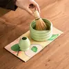 Novo Conjunto de Chá Matcha Donut Tigela de Matcha Conjunto de Café da Manhã Latte com 100 Peças Item Quente Transfronteiriço