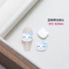 Accesorios de Arte de Uñas de Dibujos Animados de Moda Gato Kt Lazo de Resina 3D Piezas de Uñas Portátiles Decoraciones para Uñas