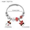 Europeo y Americano Transfronterizo Más Vendido Dibujos Animados Lindo Ratón Mickey Pulsera de Mickey Regalo para Niños Joyería al por Mayor