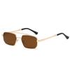 Gafas de Sol Jamie 3548 de Doble Puente y Montura Cuadrada Gafas de Sol Hip-Hop Anti-UV Retro Elegantes de Montura Pequeña Gafas de Sol Punk