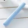 Caja de Cepillo de Dientes Portátil para Viaje Color Caramelo Colorido Transparente Cubo para Cepillo de Dientes Taza para Cepillo de Dientes de Paja de Trigo Listo para la Venta