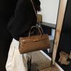 Bolso de axila de moda retro transfronterizo para mujer 2024 invierno nuevo de alta gama bolso Kelly de gran capacidad para ir al trabajo bolso de hombro