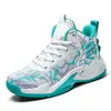 Zapatillas de baloncesto de primavera para hombre, nuevas zapatillas de malla transpirable para hombre, zapatillas de deporte para niños grandes de talla grande, zapatillas para adolescentes y estudiantes, zapatillas al por mayor