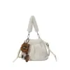 Bolso de hombro de felpa para mujer para otoño e invierno, nuevo estilo 2026, bolso de hombro simple, bolso tipo almohada para axila, estilo coreano