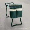 Taburete de Rodillas para Jardín Exterior, Silla de Rodillas para Jardinería, Taburete de Herramientas de Jardín con Bolsa para Herramientas, Taburete de Rodillas para Jardín