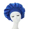 Comércio Exterior Transfronteiriço da Amazon Lenço de cabeça de aba larga alta elasticidade Touca de beleza Touca de banho Touca para cuidados com o cabelo Touca de dormir de cetim feminina