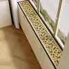Tapete de Parapeito de Janela de Terra de Diatomáceas, Protetor Estreito para Parapeito de Janela, Tapete de Janela Absorvente de Água Antiderrapante