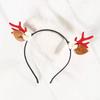 Diadema de Cuernos de Reno Navideño Pasador Diadema Hada del Bosque Popular Súper Hada Foto Foto Accesorios para el Cabello Pasador de Reno Femenino Femenino