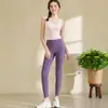 Elegante conjunto de yoga de malla para mujer con almohadillas en el pecho, top deportivo de tirante fino, conjunto de verano sexy adelgazante para fitness de manga corta