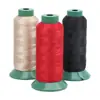 Ventas Directas de Fábrica Hilo de Coser de Alta Resistencia 420D Bolsa de Rollo Grande Hilo de Coser Colorido Hilo de Nylon Industrial para Ropa