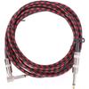 Cable de audio para guitarra eléctrica caja eléctrica de reducción de ruido codo recto 6 metros 3 metros cable de guitarra eléctrica acústica bajo