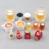 Colgante para Pendiente Colgante Hecho a Mano DIY Taza de Cerveza DIY Llavero de Kétchup DIY Accesorios en Miniatura de Resina Venta al por Mayor