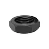 Aço Inoxidável 304 Porca Hexagonal Fina Óxido Negro Porca Hexagonal Fina M4-M30 Equipamento Travamento Anti-afrouxamento