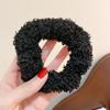 Versão coreana de Pelúcia Teddy cólon grande outono e inverno Novo cabelo cacheado cabelo de salsicha gorda elástico de cabelo corda de amarrar para menina acessórios de cabelo elástico atacado