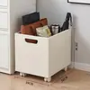 Estante de almacenamiento debajo del escritorio para dormitorio estudiantil, caja de almacenamiento de libros para escritorio, modelo nuevo para estudiantes universitarios de primer año, caja organizadora de libros móvil