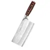 Cuchillo de Carnicero de Acero Inoxidable Cuchillo Afilado para Rebanar Cuchillo para Cortar Carne de Cocina Doméstica Mango de Lote Cuchillo de Chef Cuchillo con Patrón Damasco