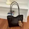 Bolso de hombro tipo tote casual chic simple de gran capacidad, moderno y elegante, para mujer, nuevo 2026