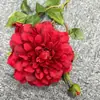 Flores artificiais: 4 Cabeças de Peônias, Dálias, Tagetes, Decorações de Mesa, Decoração Floral Suave