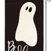 Nueva serie de fantasmas, murciélagos y calaveras de Halloween más vendida decoración de jardín bandera de jardín ventas directas de fábrica