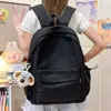 Mochila Ligera y Sencilla para Mujer, Estilo Japonés para Viajes, Casual para el Campus, Mochila Escolar para Adolescente, Mochila para Portátil para Estudiante Universitaria