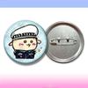 Insignia de Lata Usachi, Broche, Pin, Soporte de Barra de Mijo, Productos Periféricos
