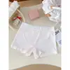 A274 # Calzoncillos tipo bóxer con estampado de nube y leche para mujer, Algodón puro Antibacteriano Cintura media Ropa interior para adolescentes 10A.
