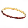 Pulsera Romana de Circonita de Acero de Titanio para Mujer, Pulsera de Nicho de Lujo Ligero con un Toque de Alta Gama, Nueva Pulsera Elástica de Tenis Estilo Minimalista