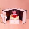 Caja de regalo de oso de Amazon transfronteriza Navidad Día de San Valentín caja de lápices labiales en stock regalo de cumpleaños joyero