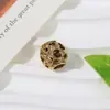 Coroa de Borboleta Popular Liga de Metal Contas Soltas Contas com Furo Grande High-End DIY Artesanal Prata Antiga Prata do Tibete Acessórios de Joias