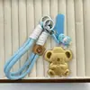 Ouro Puro 999 Koala Seguro e Feliz Pingente de Telefone de Ouro Chaveiro Desenho Animado Fofo Decoração de Bolsa de Telefone