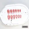 24 PIEZAS Colección de Arte para Uñas Bestseller Transfronterizo Navidad Halloween Flor Uñas Portátiles Ojo de Gato Halloween Piezas de Uñas Portátiles