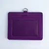 Porta-Crachá de Couro Sintético Colorido, Porta-Cartão, Porta-Cartão de Ônibus, Crachá de Funcionário, Porta-Crachá de Exposição, Etiqueta, Porta-Crachá