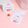 Cartões de Agradecimento Exquisitos de Desenho Animado, Cartões de Aniversário com Flores, Materiais DIY, Caixas de Presente Altamente Avaliadas, Cartões de Bênção