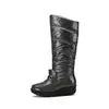 24 Otoño Invierno Felpa Gruesa Suela Gruesa Botas de Algodón Caña Alta Botas de Nieve Comercio Exterior Cálidas Botas para Mujer Transfronterizo Nuevo Estilo