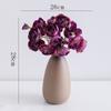 Shumen Lulian flor artificial flor de seda flor falsa flor seca ramo paquete sala de estar entrada escritorio arreglo floral adornos sensación de alto nivel