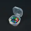 Caja de Embalaje Cuadrada de Plástico Transparente de PP Caja para Equipo de Pesca Caja para Anzuelos de Pesca Caja de Almacenamiento para Piezas de Herramientas de Ferretería Caja de Exhibición de Muestras
