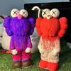 Gran muñeca de vinilo resistente a caídas alcancía blanco crudo Muñeca para colorear DIY infantil Puesto de muñecas Juguete de Actividad