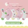 Meias Infantis de Algodão Classe A, Meias Finas de Malha Média com Desenhos da Nova Primavera, Meias Infantis da Moda no Atacado