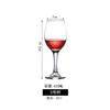 Conjunto de taças de vinho tinto Taça de vidro doméstico dois-dois Taça de vinho branco Taça de vinho ocidental Grande e pequeno decantador de estilo europeu