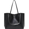 Tote bag 2023 estilo coreano crocodilo tote bag explosivo grande saco comércio exterior atacado grande capacidade bolsa feminina