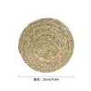 Manteles Individuales Tejidos de Caña, Esterillas Aislantes de Calor, Posavasos, Posaplatos, Manteles Decorativos para Restaurante, Manteles Individuales Estilo Occidental, Manteles de Mesa Estilo Japonés, Manteles Redondos para Mesa