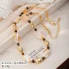 Accesorios de Collar de Concha de Abulón para Mujer, Cadena Versátil para Suéter para Otoño e Invierno, Collar de Lujo Ligero y de Gama Alta, Accesorios de Diseño Exclusivo