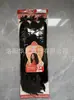 Peluca Africana Enrollada de 24 Pulgadas Desgarro Manual Oruga Afro Kinky Cabello para Trenzas Marley