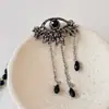 Collar con Borla de Cuentas Ojo de Diablo Chica Picante Y2K Moda Nicho Versátil Personalidad Gargantilla Estilo Oscuro Al por Mayor