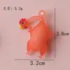 Chaveiro de Pato Assado que Muda de Cor, um Sucesso Transfronteiriço Que Muda de Cor Quando Exposto aos Raios Ultravioleta, Fofo Pato Assado, Lagosta e Porco Desenho Animado Chaveiro